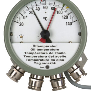 Oil Temperature Gauge Make : Messko  MR (Germany) Type  MT-ST160 SK/TT